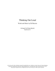 Thinking Out Loud