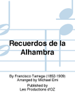 Recuerdos de la Alhambra