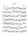 Clarinet Etude #10, Arr. Marten King
