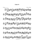 Clarinet Etude #4, Arr. Marten King