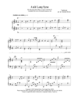 Auld Lang Syne, piano solo