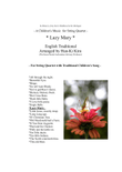 Lazy Mary (For String Quartet)