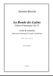 La Ronde des Lutins, violin with orchestra accompaniment; (complete)