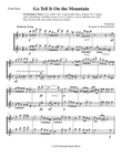 Go Tell It On the Mountain - flute duet