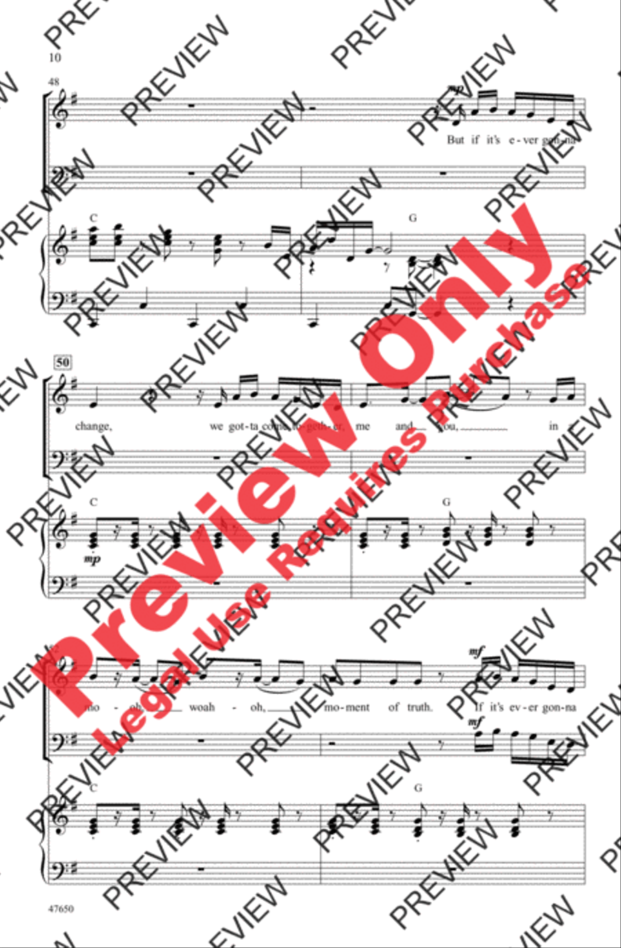 Moment of Truth Moment of Truth 3-Part scores gallery preview page 10