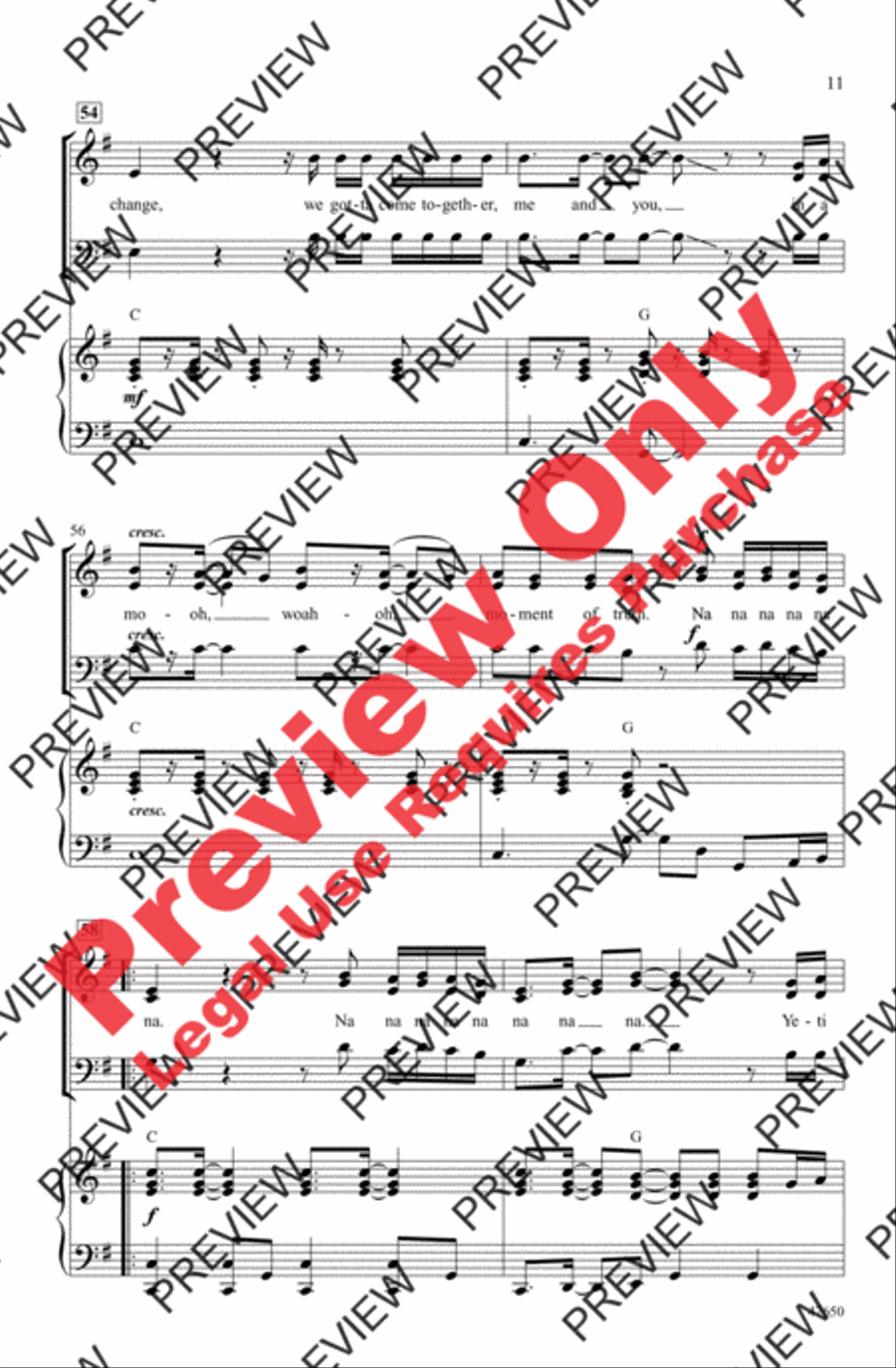 Moment of Truth Moment of Truth 3-Part scores gallery preview page 11