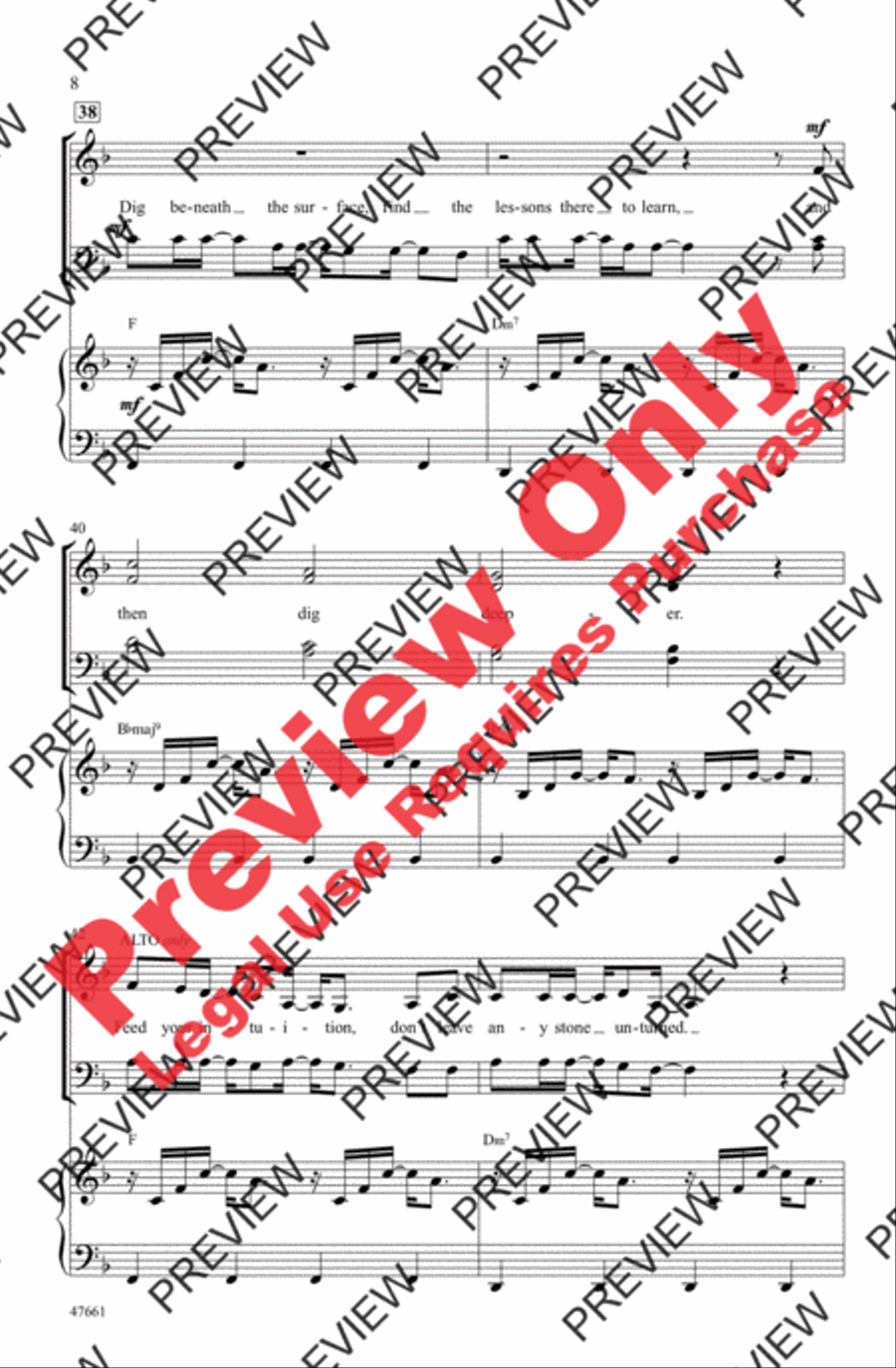 Wonderful Life Wonderful Life 4-Part scores gallery preview page 8