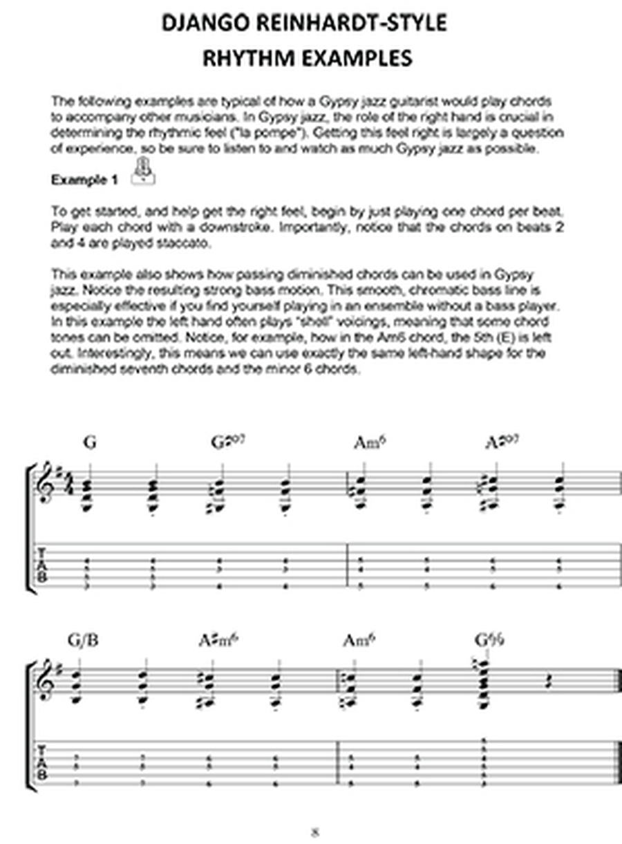 Bireli Lagrene: Gypsy Jazz Guitar Artistry Electric Guitar scores gallery preview page 2