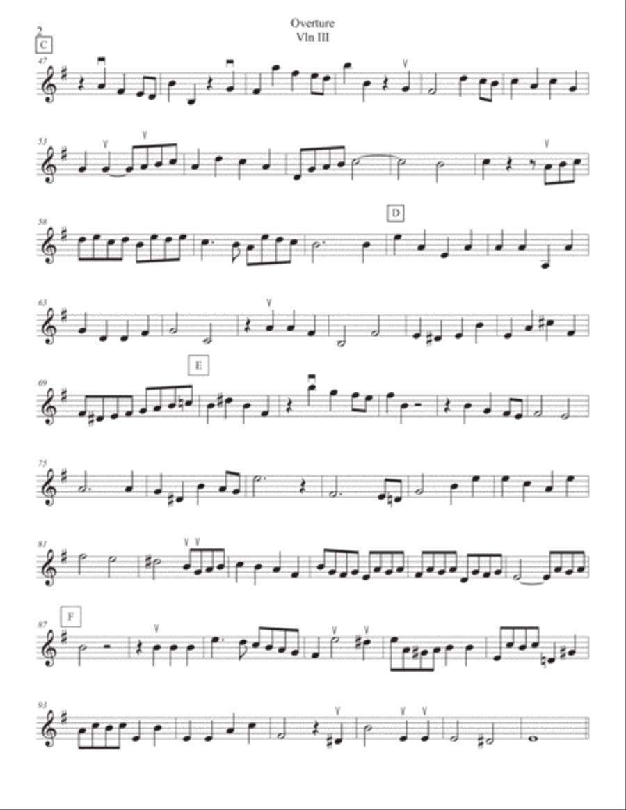 Messiah: Overture & Pifa (pastorale) String Orchestra scores gallery preview page 2