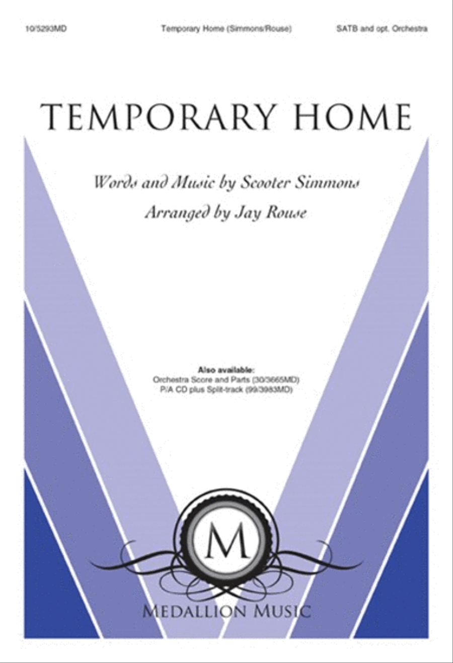 Temporary Home Temporary Home 4-Part scores gallery preview page 1