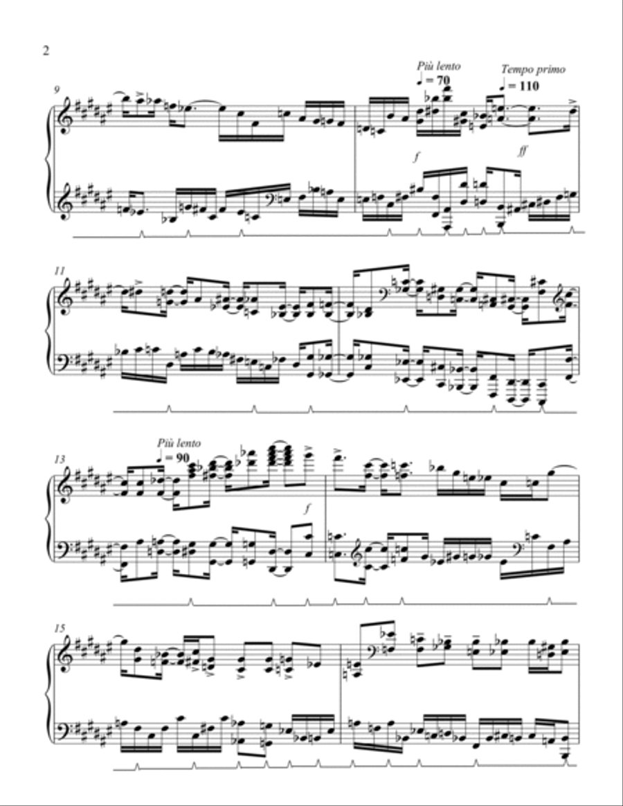 Virtuoso Etude No.3 in Memory of Sorabji, 