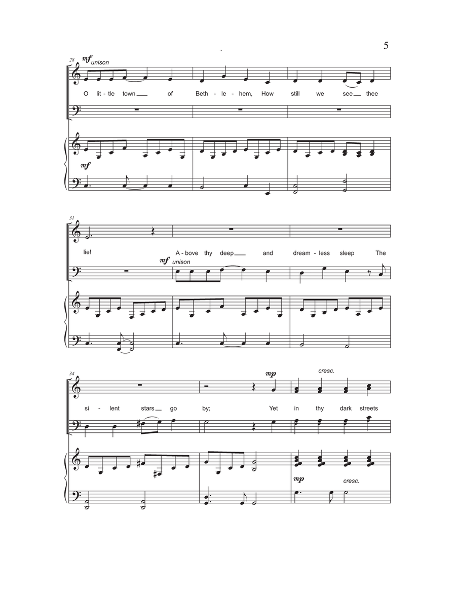 The Journey Of Christmas - Christmas Cantata 4-Part scores gallery preview page 5