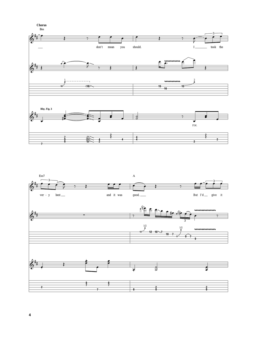 Just 'Cos You Can Don't Mean You Should Electric Guitar scores gallery preview page 4
