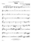 Think (from Captain Underpants: The First Epic Movie) (Arr. Mark Brymer) - Trumpet 2