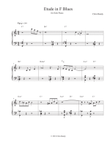 Etude in F Blues