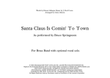 Santa Claus Is Comin' To Town