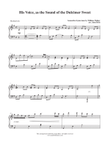 His Voice, as the Sound of the Dulcimer Sweet (early intermediate)