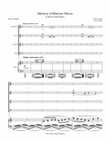 Mystery of Harvest Moon (Chorus and Piano)