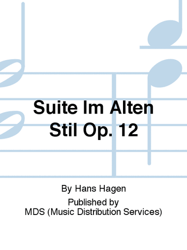 Suite im alten Stil op. 12