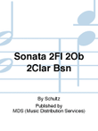 SONATA 2Fl 2Ob 2Clar Bsn