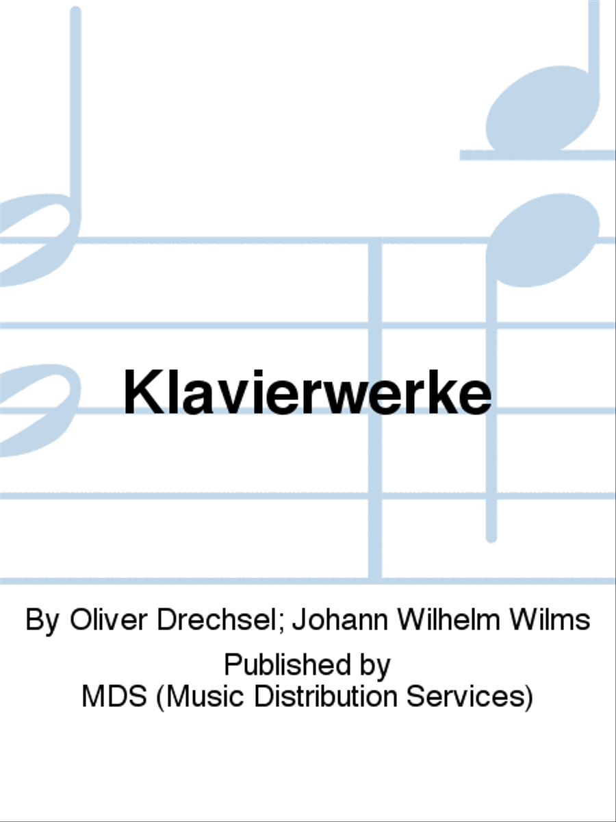 Klavierwerke Piano Solo scores gallery preview page 1