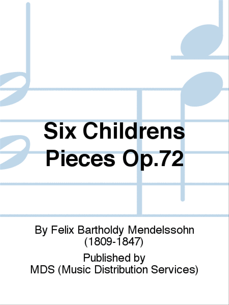 Six Childrens Pieces op.72 Woodwind Quintet scores gallery preview page 1