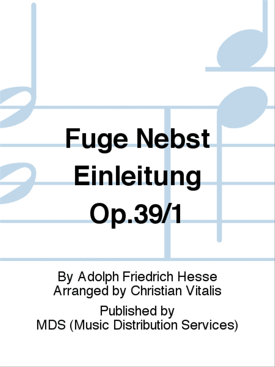 Fuge nebst Einleitung op.39/1 Woodwind Quintet scores gallery preview page 1