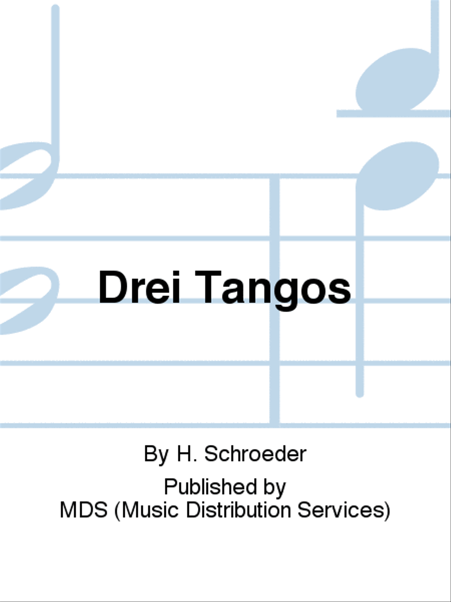 Drei Tangos Cello scores gallery preview page 1