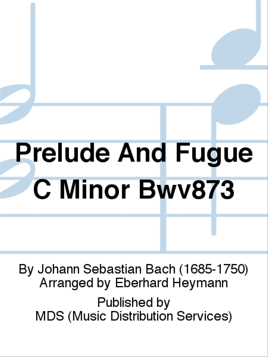 Prelude and Fugue C minor BWV873 Cello scores gallery preview page 1