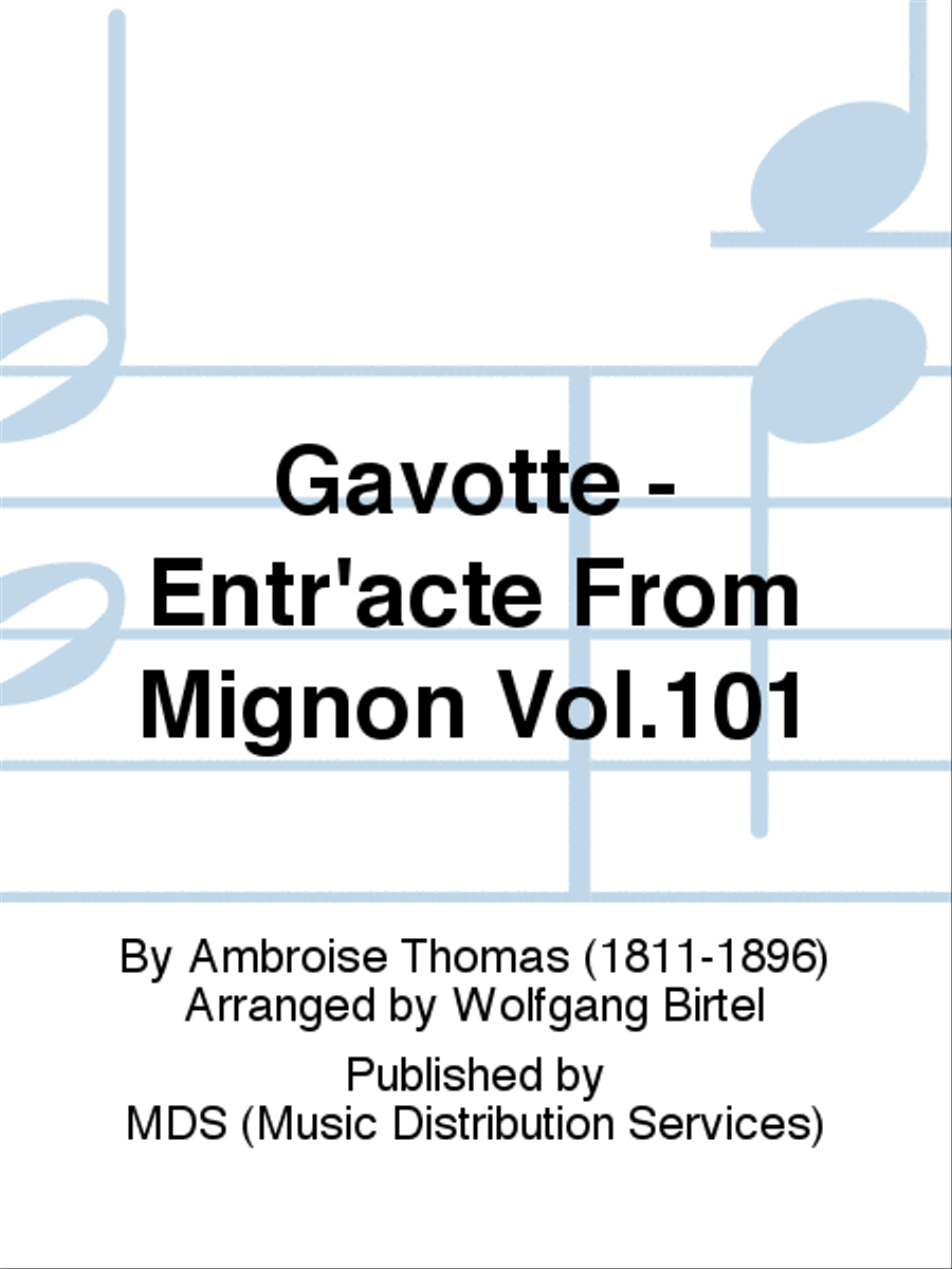 Gavotte - Entr'acte from Mignon Vol.101 String Quartet scores gallery preview page 1