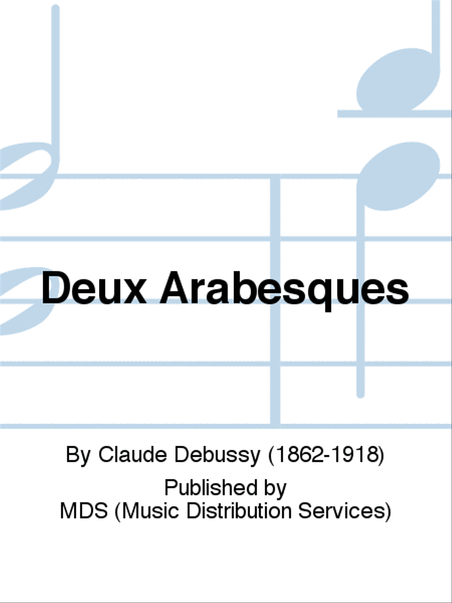Deux Arabesques Organ scores gallery preview page 1