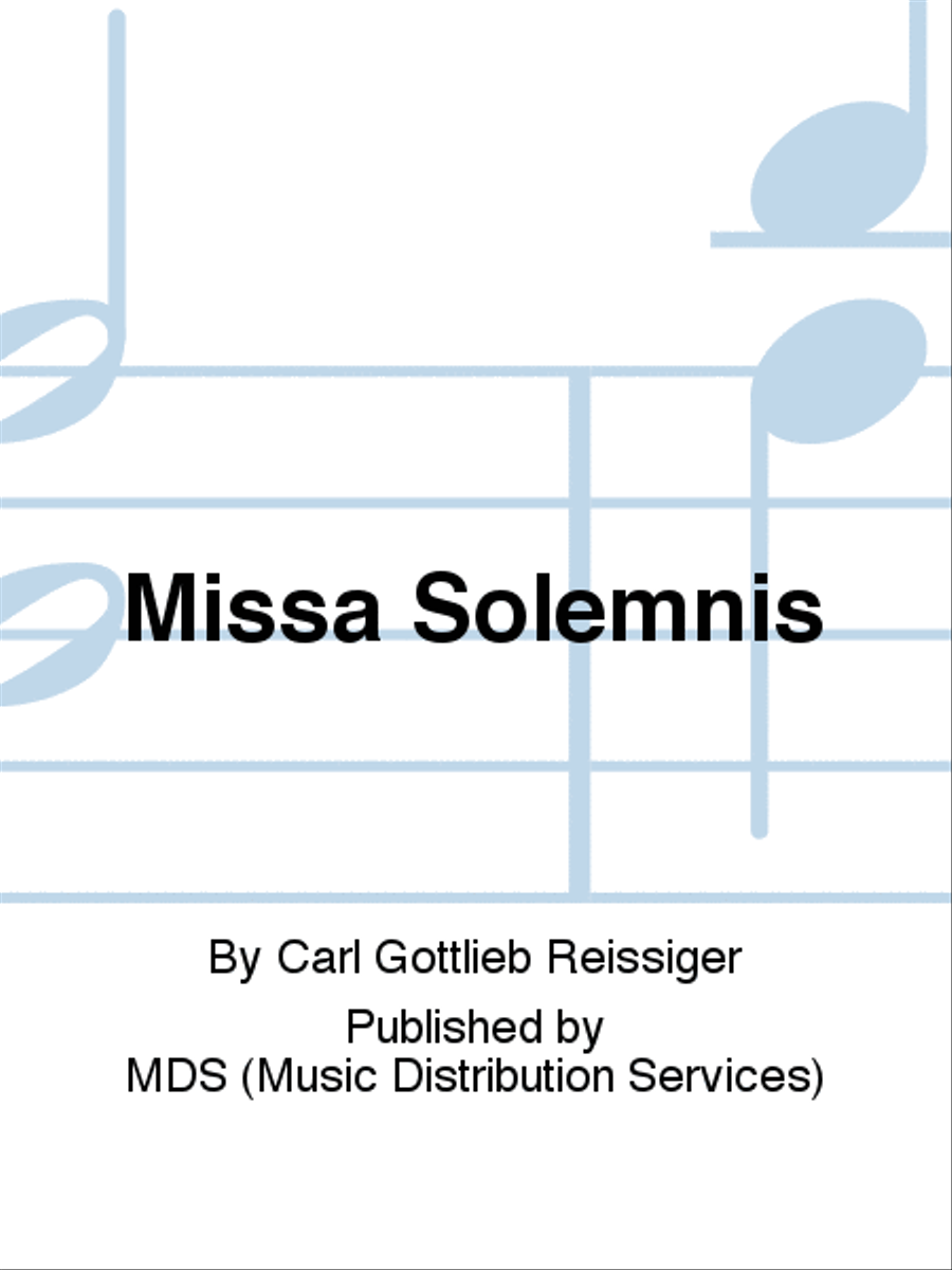 Missa Solemnis Mixed Choir scores gallery preview page 1