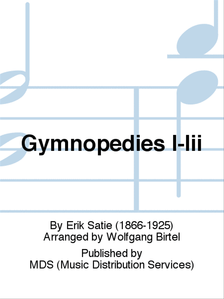 Gymnopédies I-III String Quartet scores gallery preview page 1