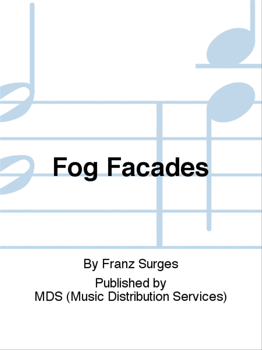 Fog Facades Flute scores gallery preview page 1