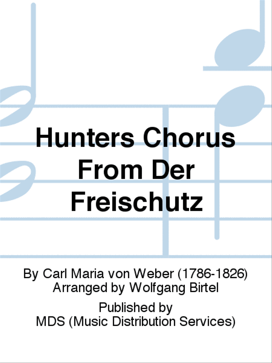 Hunters Chorus from Der Freischütz 39 Double Bass scores gallery preview page 1