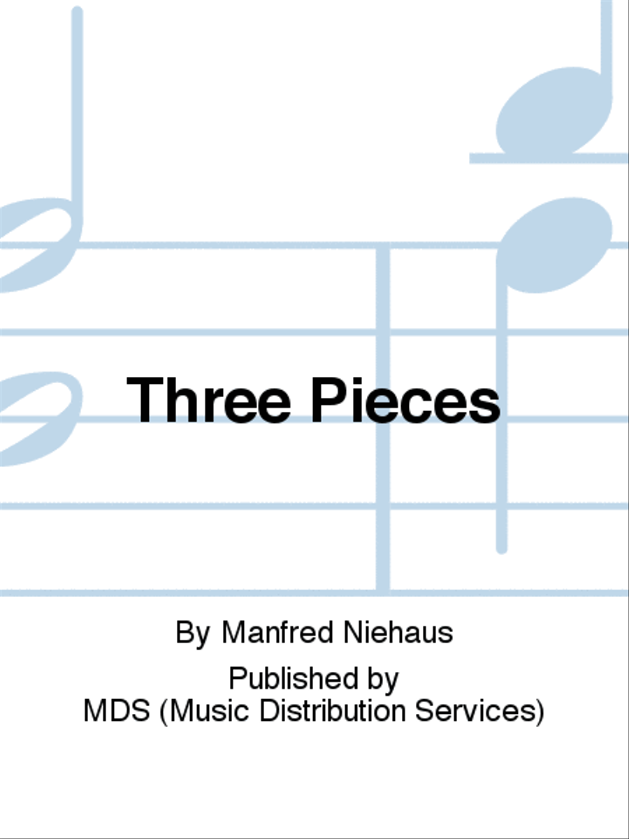 Three Pieces Flute Quartet scores gallery preview page 1