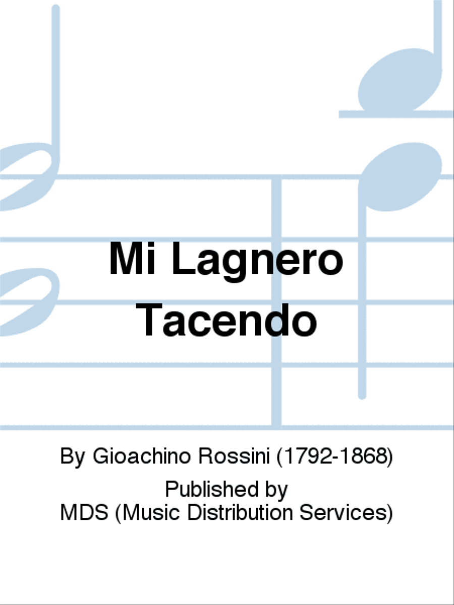 Mi lagnerò tacendo Voice Solo scores gallery preview page 1