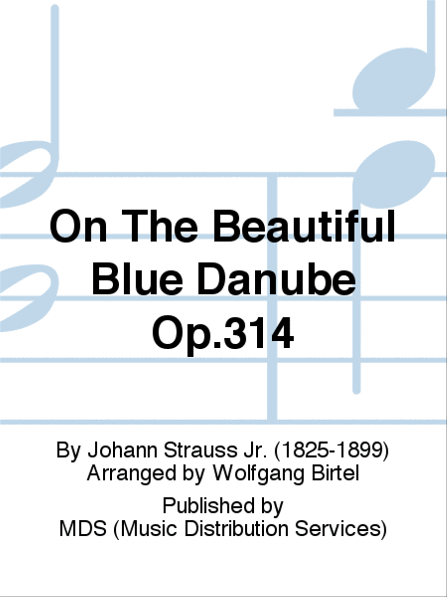 On the Beautiful Blue Danube op.314 String Trio scores gallery preview page 1