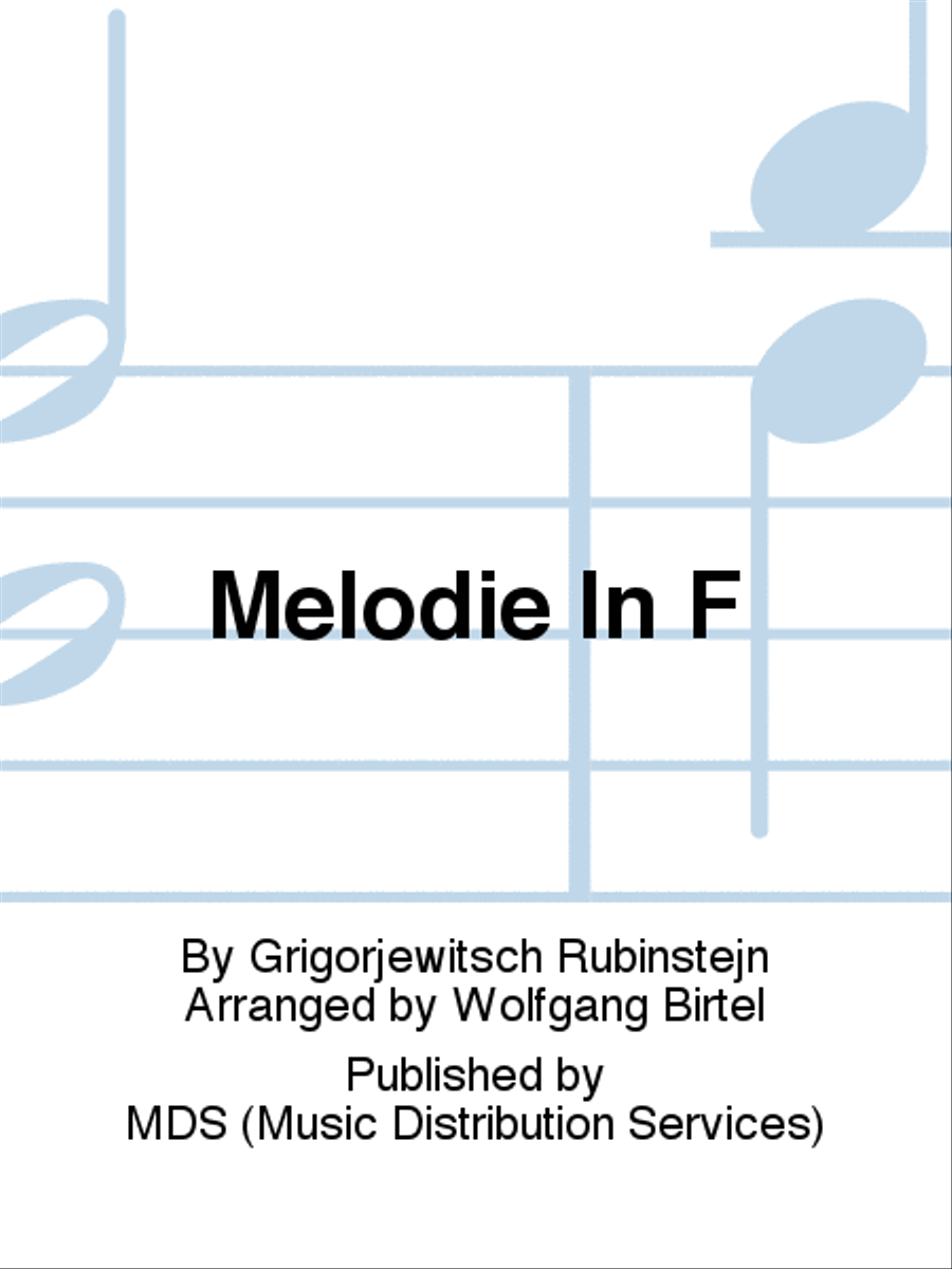 Melodie in F 64 String Quartet scores gallery preview page 1