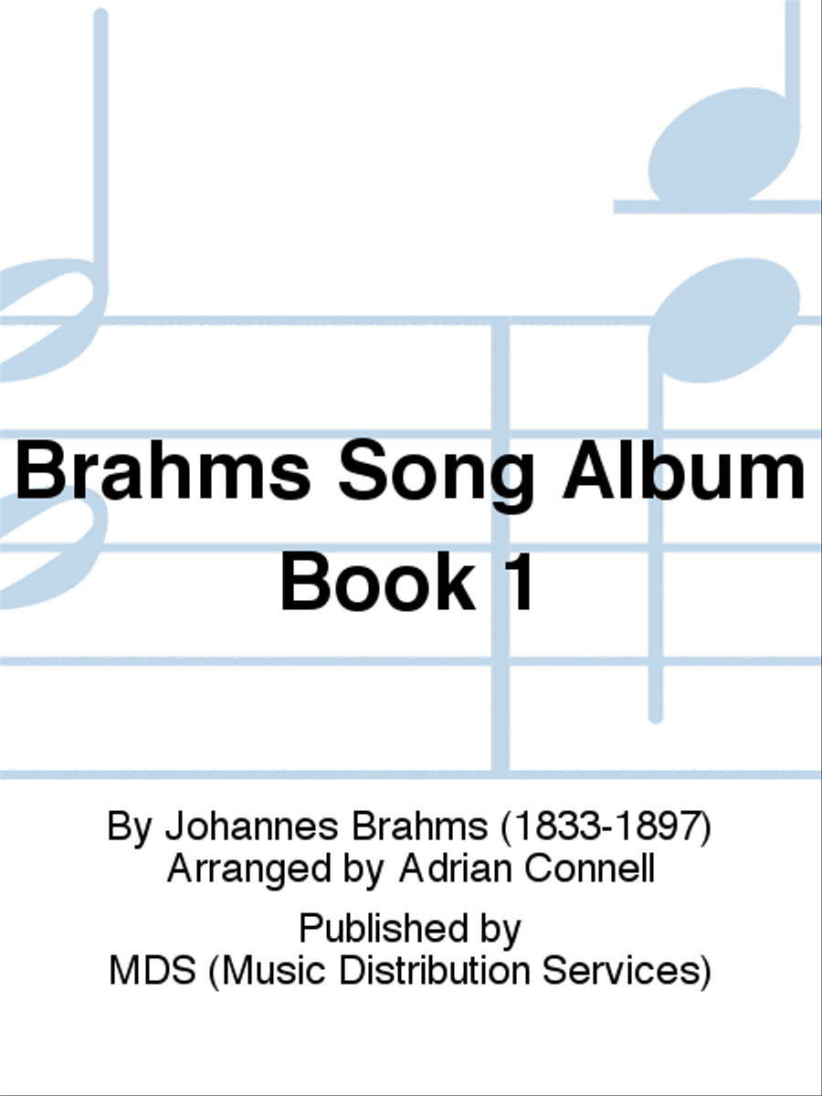 Brahms Song Album Book 1 Flute Solo scores gallery preview page 1