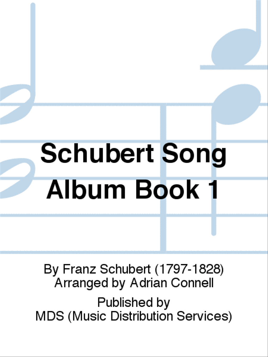 Schubert Song Album Book 1 Clarinet Solo scores gallery preview page 1