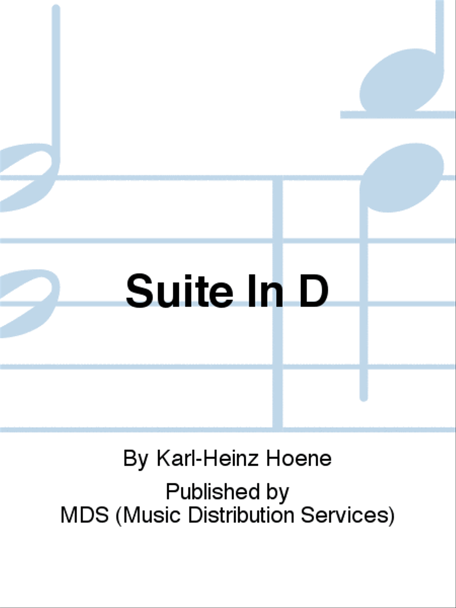 Suite in D String Orchestra scores gallery preview page 1