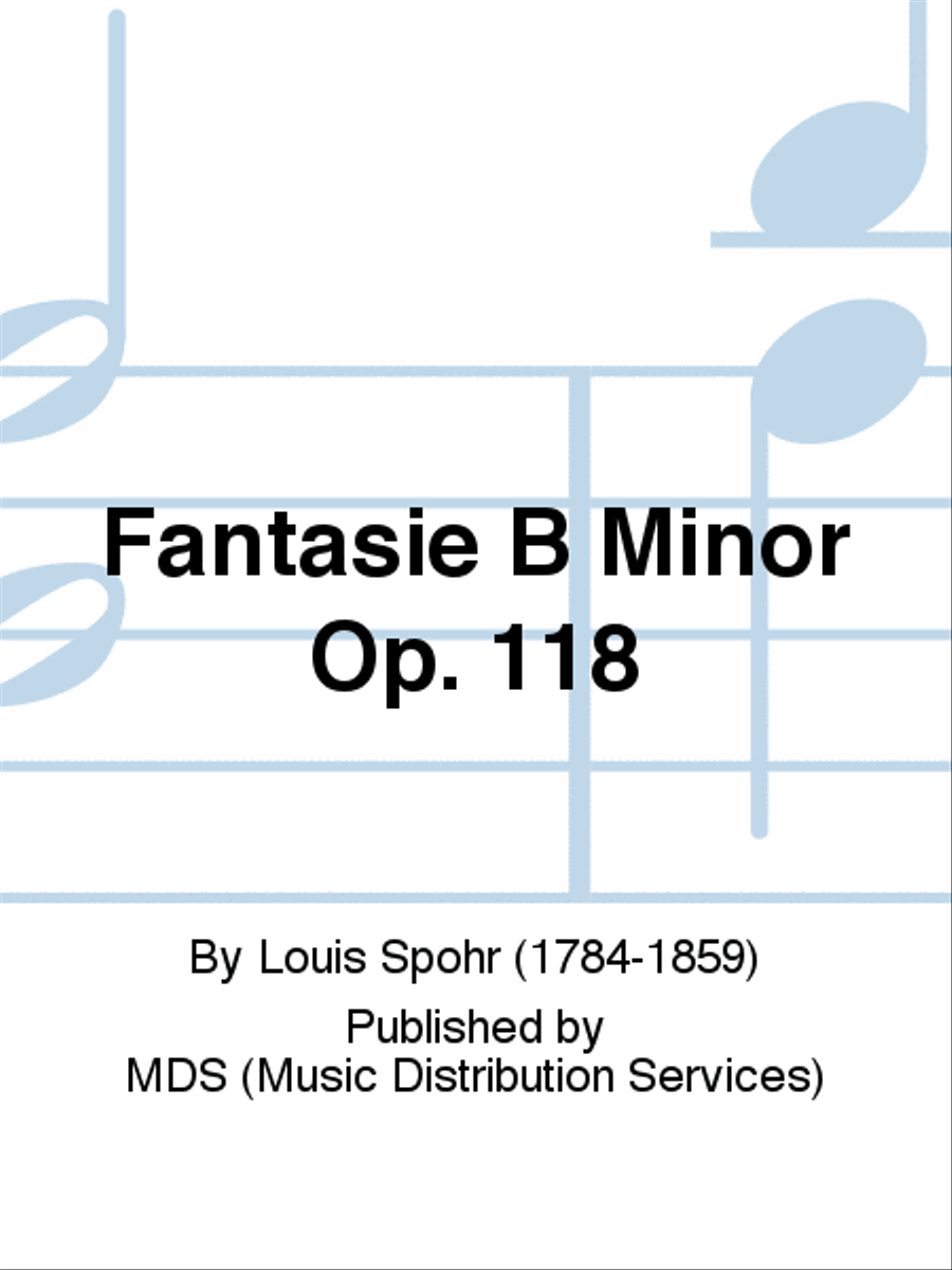 Fantasie B Minor op. 118 Harp scores gallery preview page 1