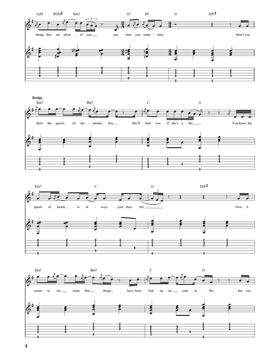 Desperado Desperado Acoustic Guitar scores gallery preview page 2
