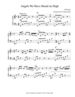 Angels We Have Heard on High - 2018 Holiday Contest Entry, Piano Solo
