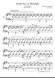 Moonlight Sonata, Mov. 1 - Ludwig Van beethoven