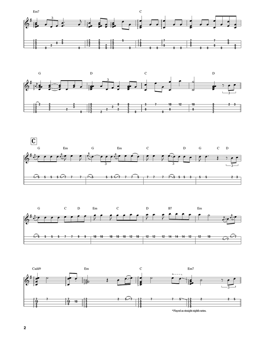 Hallelujah (arr. Jake Shimabukuro) Ukulele scores gallery preview page 2