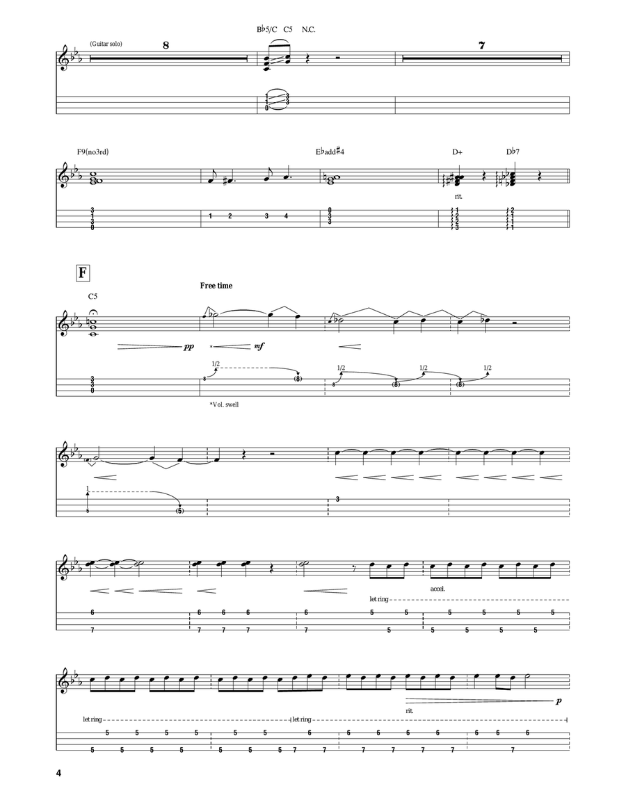If Six Was Nine (arr. Jake Shimabukuro) Ukulele scores gallery preview page 4