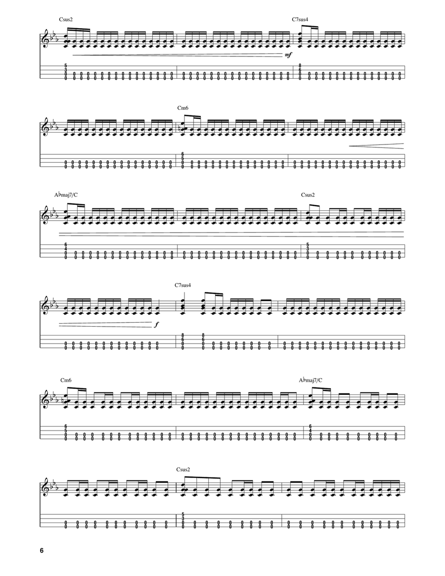 If Six Was Nine (arr. Jake Shimabukuro) Ukulele scores gallery preview page 6