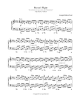 Raven's Flight for piano solo